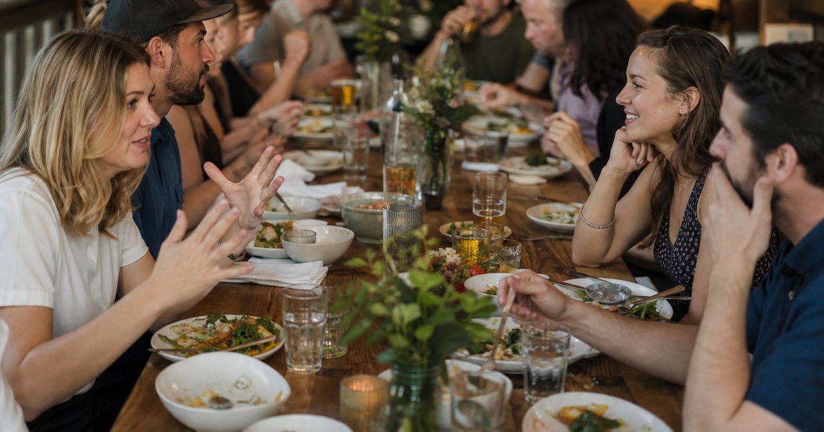 How do you handle large parties on the waitlist without stalling other tables?